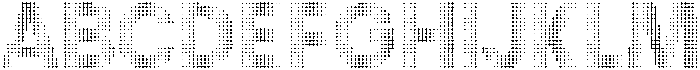 Flexibel Modular Pattern11 otf (400) Font UPPERCASE