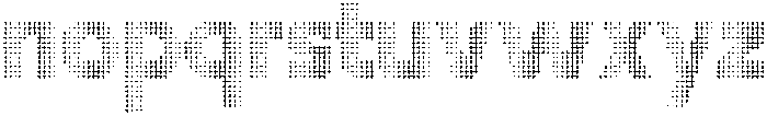 Flexibel Modular Pattern11 otf (400) Font LOWERCASE