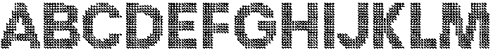 Flexibel Modular Pattern14 otf (400) Font UPPERCASE