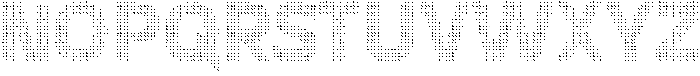 Flexibel Modular Square27 otf (400) Font UPPERCASE