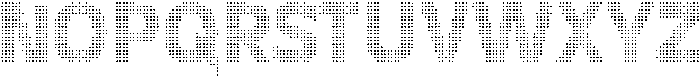 Flexibel Modular Square28 otf (400) Font UPPERCASE