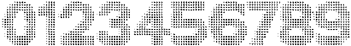 Flexibel Modular TriangleDot39x otf (400) Font OTHER CHARS