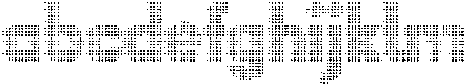 Flexibel Modular TriangleDot39x otf (400) FONT