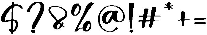 Flicker Regular otf (400) Font OTHER CHARS