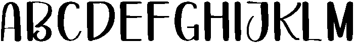 Flicker Regular otf (400) Font UPPERCASE