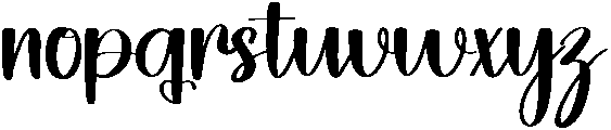 Flicker Regular otf (400) Font LOWERCASE