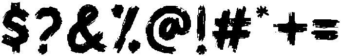 Flicker otf (400) Font OTHER CHARS