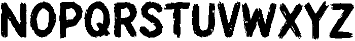 Flicker otf (400) Font LOWERCASE