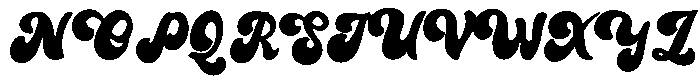 Flickes Magtile Regular otf (400) Font UPPERCASE