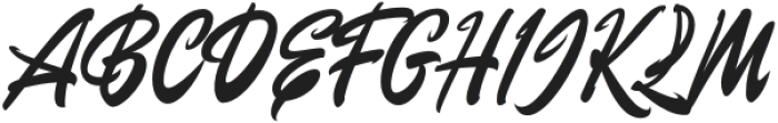 Flicktoy-Regular otf (400) Font UPPERCASE