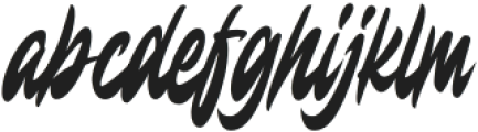 Flicktoy-Regular otf (400) Font LOWERCASE