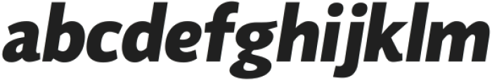 Flinders Black Italic ttf (900) Font LOWERCASE