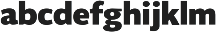 Flinders Black ttf (900) Font LOWERCASE