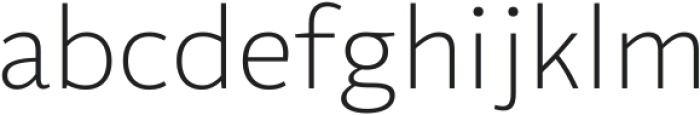 Flinders Extra Light ttf (200) Font LOWERCASE