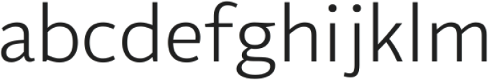 Flinders Light ttf (300) Font LOWERCASE