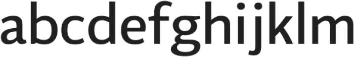 Flinders Medium ttf (500) Font LOWERCASE