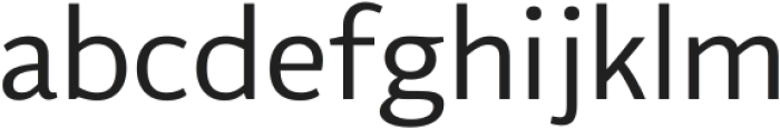 Flinders Regular ttf (400) Font LOWERCASE