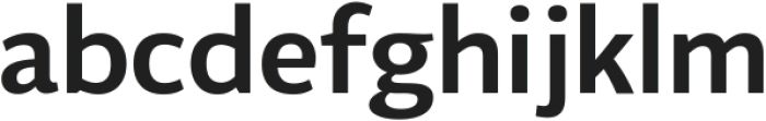 Flinders Semi Bold ttf (600) Font LOWERCASE