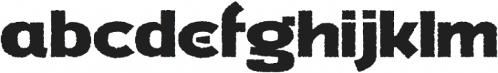 Flintlock-Rough otf (400) Font LOWERCASE