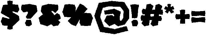 Flinto Cave Regular otf (400) Font OTHER CHARS