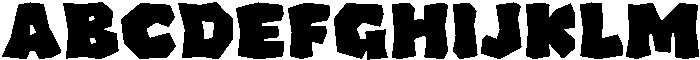 Flinto Cave Regular otf (400) Font UPPERCASE