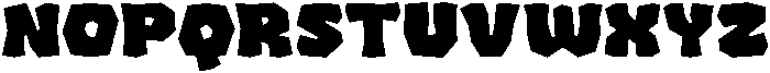 Flinto Cave Regular otf (400) Font UPPERCASE