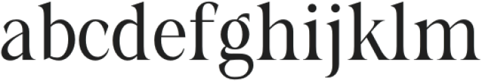 Fliren otf (400) Font LOWERCASE