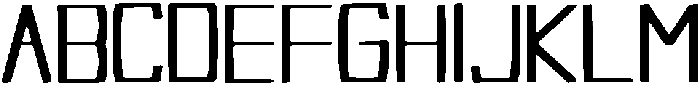 Flirty Regular otf (400) Font UPPERCASE