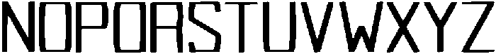 Flirty Regular otf (400) Font UPPERCASE