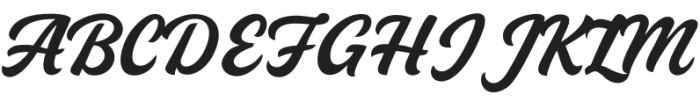 Floating Regular otf (400) Font UPPERCASE