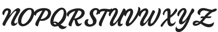 Floating Regular otf (400) Font UPPERCASE