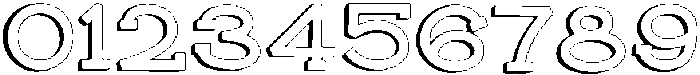 Floday Outline otf (400) Font OTHER CHARS
