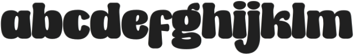 Flogie Regular otf (400) Font LOWERCASE