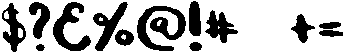 Flora otf (400) Font OTHER CHARS