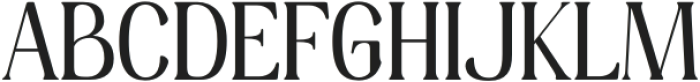 Florako Regular otf (400) Font UPPERCASE