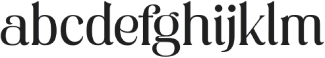 Florako Regular otf (400) Font LOWERCASE