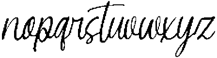 Floral Poise Italic otf (400) Font LOWERCASE