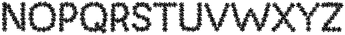 Floral Regular otf (400) Font UPPERCASE