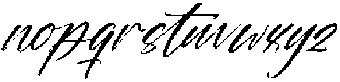 Floral Wish Italic otf (400) Font LOWERCASE