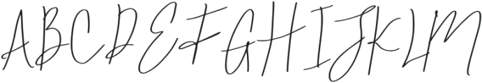 Florastina Signature Regular otf (400) Font UPPERCASE