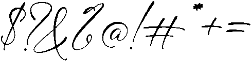 Florence otf (400) Font OTHER CHARS