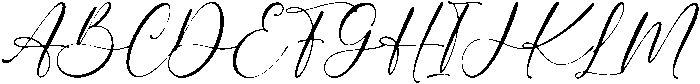 Florence otf (400) Font UPPERCASE