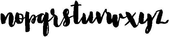 Florence otf (400) Font LOWERCASE