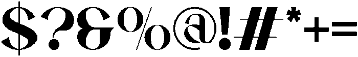 Florence otf (400) Font OTHER CHARS