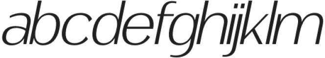 FlorenceItalic-Italic otf (400) Font LOWERCASE