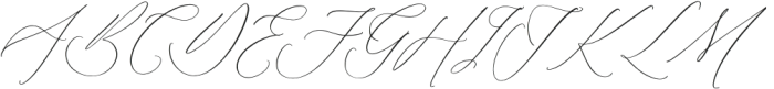 Florens Script Italic otf (400) Font UPPERCASE