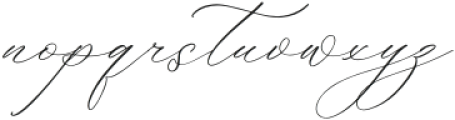 Florens Script Italic otf (400) Font LOWERCASE