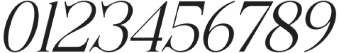 Florens Serif Italic otf (400) Font OTHER CHARS