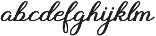 Floresta Script Regular ttf (400) Font LOWERCASE