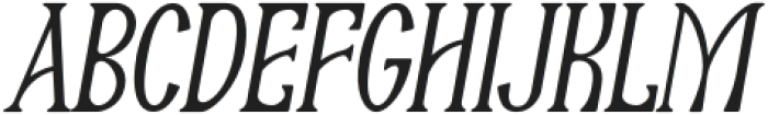 Floreste Italic otf (400) Font UPPERCASE